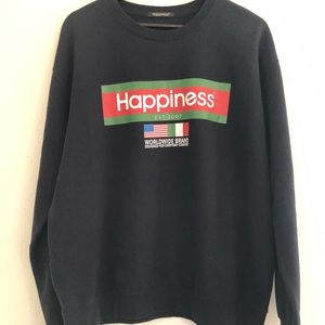 Mens Navy Crewneck Sweater